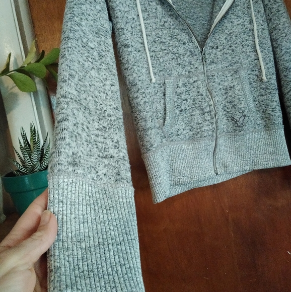 Was💲15! 🦅AEO zip-up hooded jacket - Picture 9 of 11